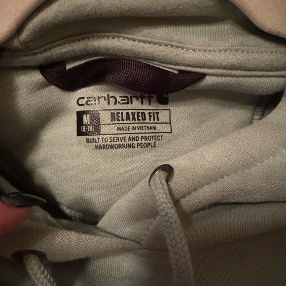 Carhartt Light Green Hoodie - Picture 3 of 3